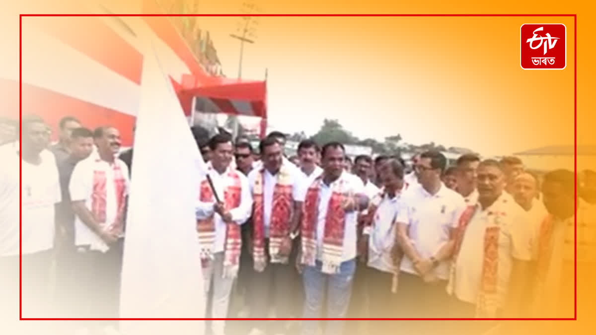 Union Minister Sarbananda Sonowal attends Olympic Day function in Nagaon