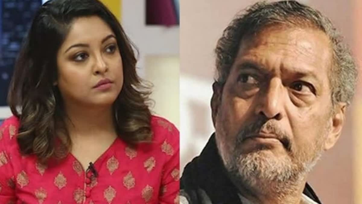 Nana Patekar and Tanushree Dutta