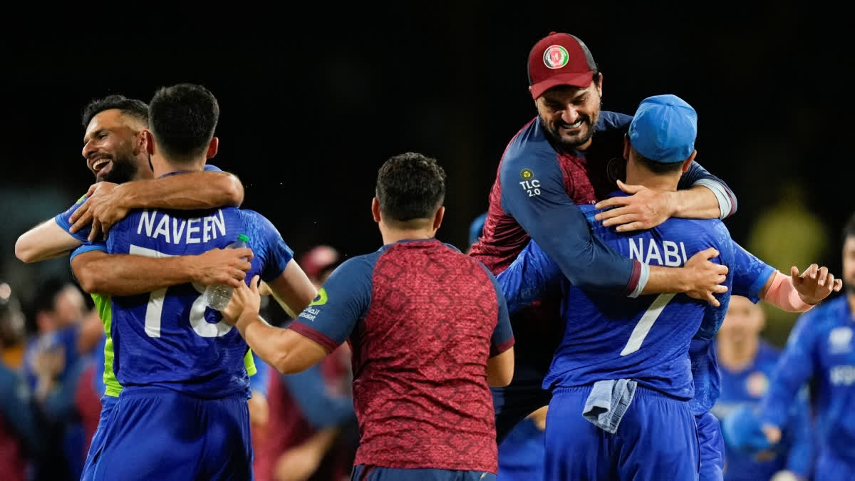 Afghanistan pulled off an upset of epic proportions with a shock 21-run win over mighty Australia in T20 World Cup with Gulbadin Naib's four-wicket haul upending Pat Cummins' hat-trick to produce one of most memorable days in Afghan cricket.