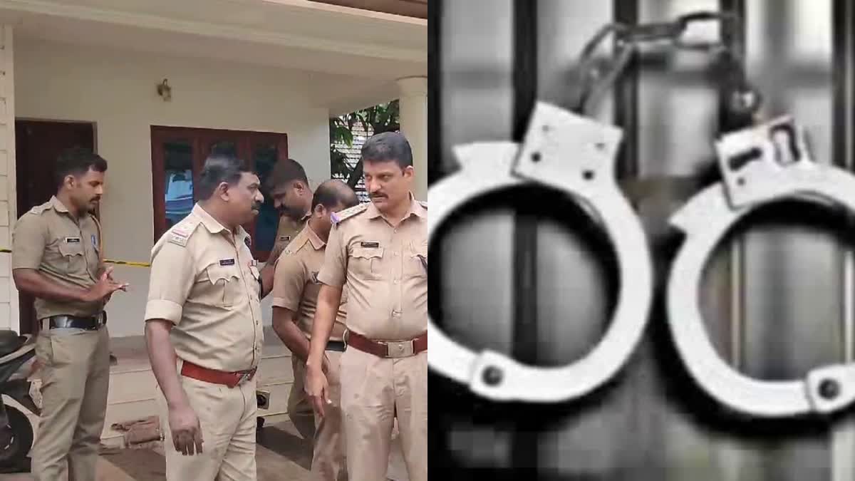 മകൻ അമ്മയെ കൊലപ്പെടുത്തി  MALA THRISSUR  SON STABBED HIS MOTHER  മകൻ കസ്‌റ്റഡിയിൽ