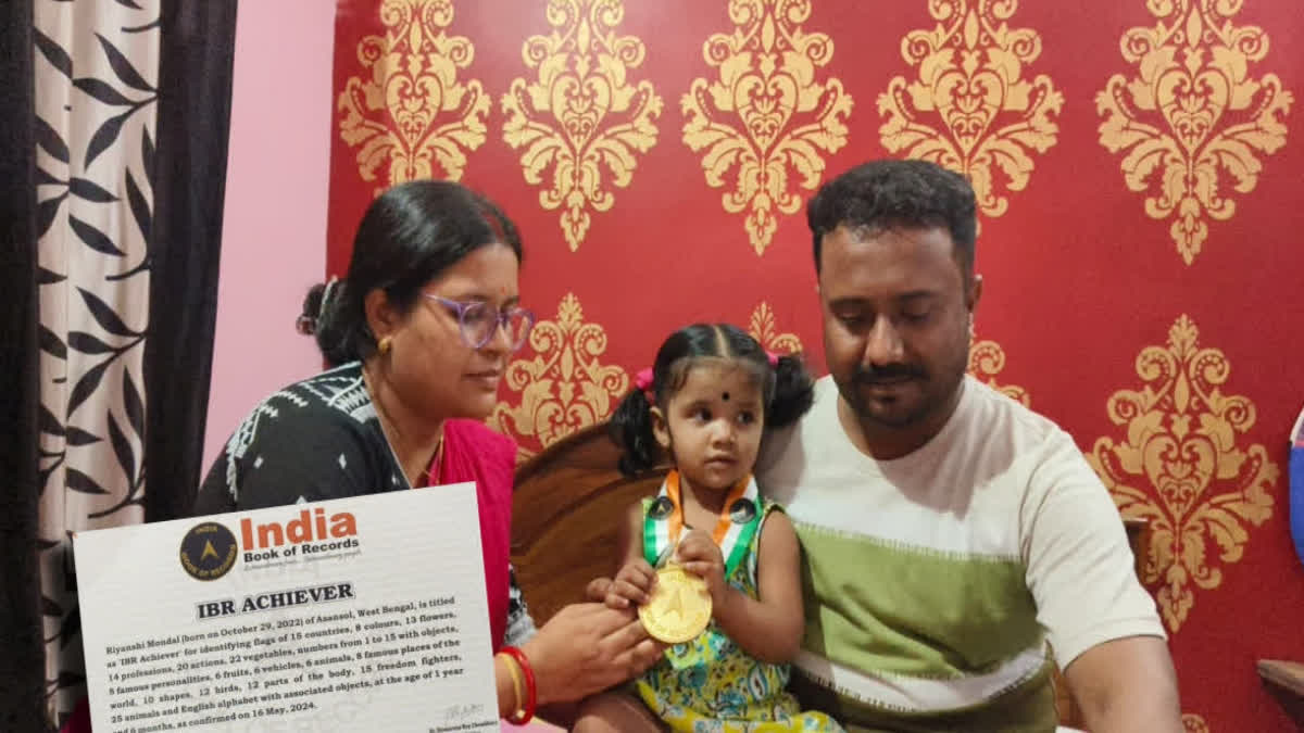 One-And-Half-Year-Old Riansi Has Strong Memory; Gets India Book Of Records Recognition