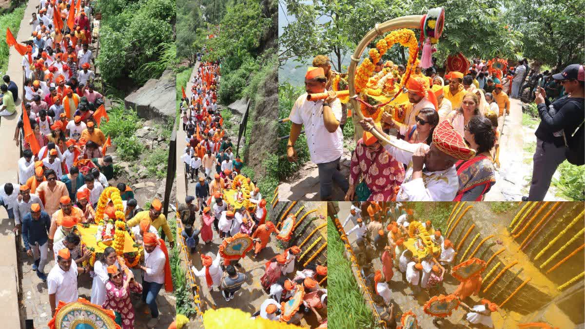 Shivarajabhishek On Sinhagad