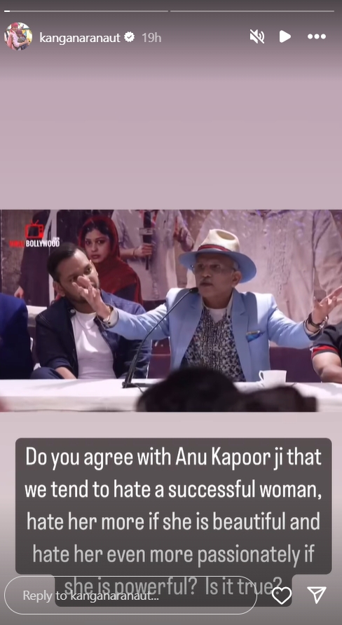 Annu Kapoor on Kangana Ranaut
