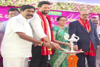 Minister Bharat Inaugurated Vasavi Vysya Building in Kurnool