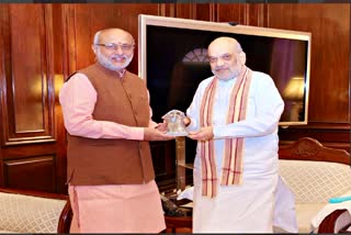 TG Governor CP Radhakrishnan Met Amit Shah