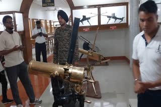 163 Years Old Machine Gun at Jabalpur