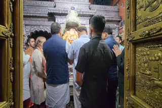 Shah also reached Varanasi where he was welcomed by Uttar Pradesh Chief Minister Yogi Adityanath