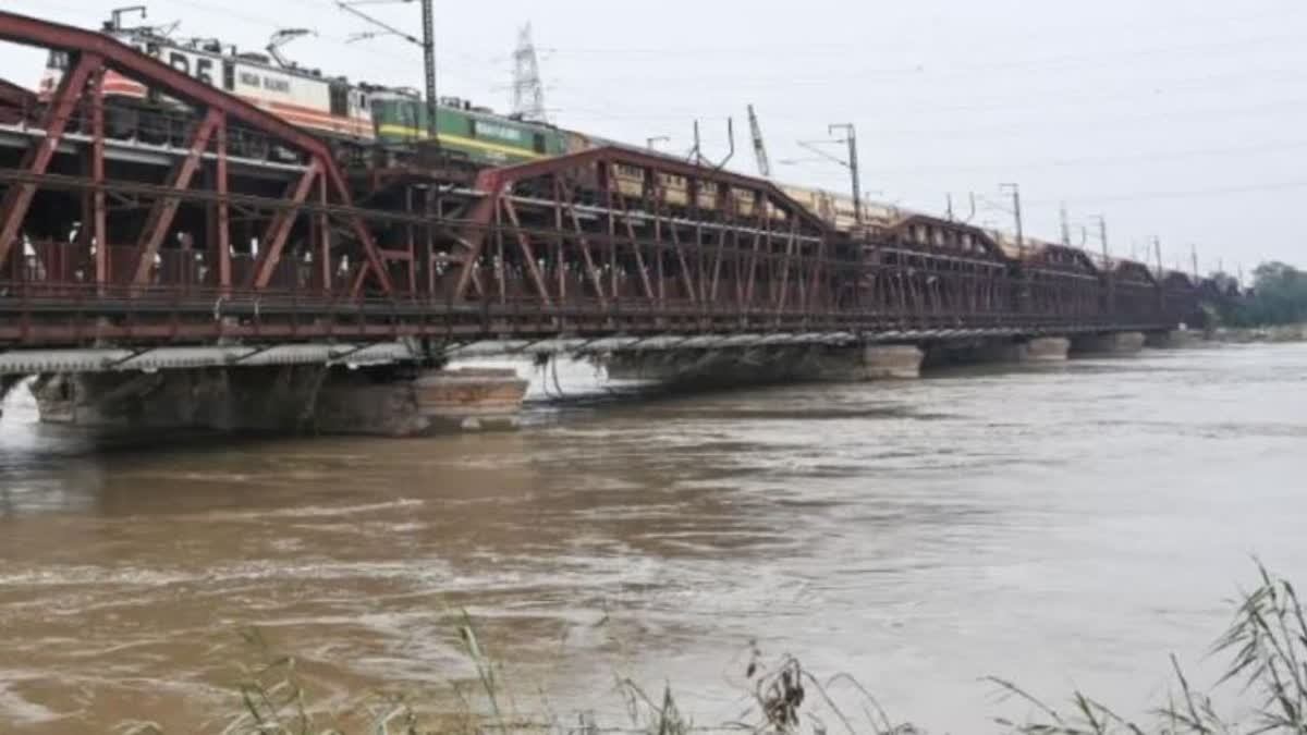 Yamuna River Water level