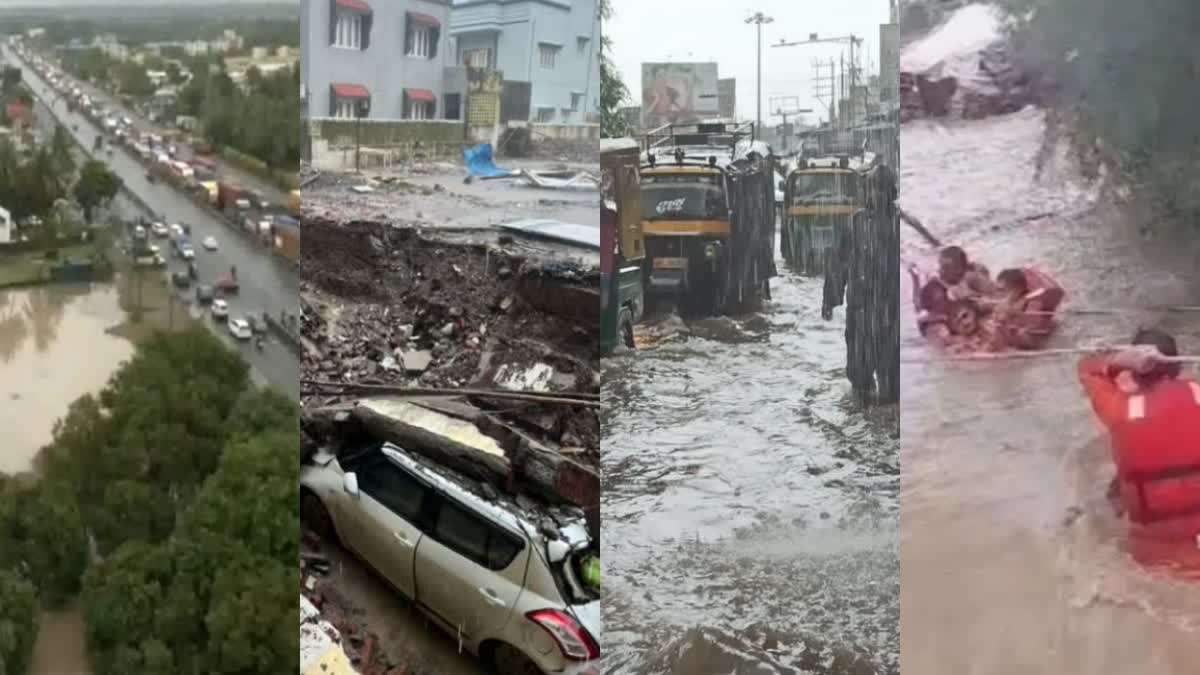 Gujarat Rain Live Update: આફતનો વરસાદ, સૌરાષ્ટ્ર-દક્ષિણ ગુજરાતમાં બે દિવસ ભારે