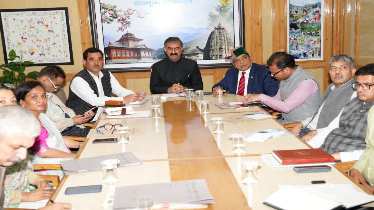 cm sukhu health meet in shimla