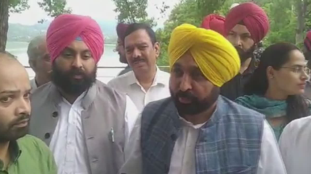 Chief Minister Bhagwant Mann visited Bhakra Dam