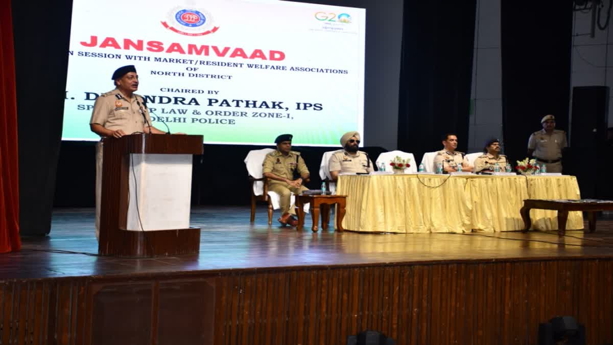 Delhi Police organized public dialogue program