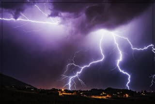 lightening strom in Sonitpur