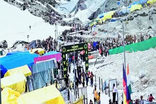 2 more Amarnath pilgrims die  amarnath pilgrims die  amarnath total death toll  amarnath  amarnath devotees death  amarnath pilgrims  amarnath death toll  അമർനാഥ് തീർഥാടനത്തിനിടെ രണ്ട് മരണം  അമർനാഥ്  അമർനാഥ് തീർഥാടനം  അമർനാഥ് തീർഥാടനത്തിനിടെ മരണം  അമർനാഥിൽ തീർഥാടകർ മരിച്ചു  തീർഥാടകർ മരിച്ചു  അമർനാഥിൽ മരണം  രാജസ്ഥാൻ സ്വദേശികൾ മരിച്ചു  രാജസ്ഥാൻ