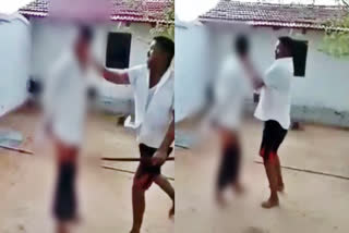 A sarpanch who thrashed a man black and blue after tying him up and stripping him off in Madhya Pradesh's Rewa district in 2021 was arrested on Saturday (July 22) following the video of the incident going viral on social media earlier this week.