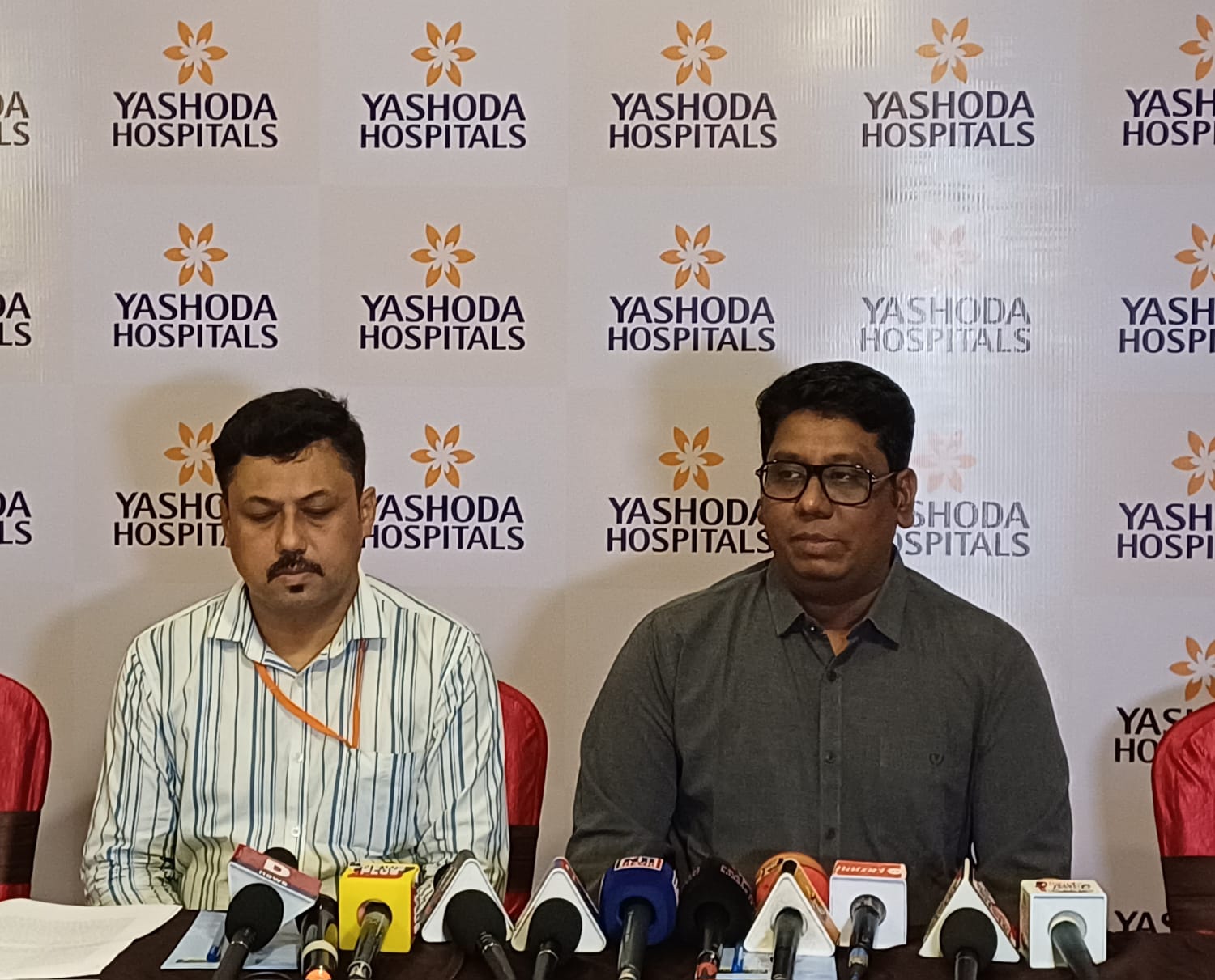 Press Meet of  Yashoda Hospital in Guwahati