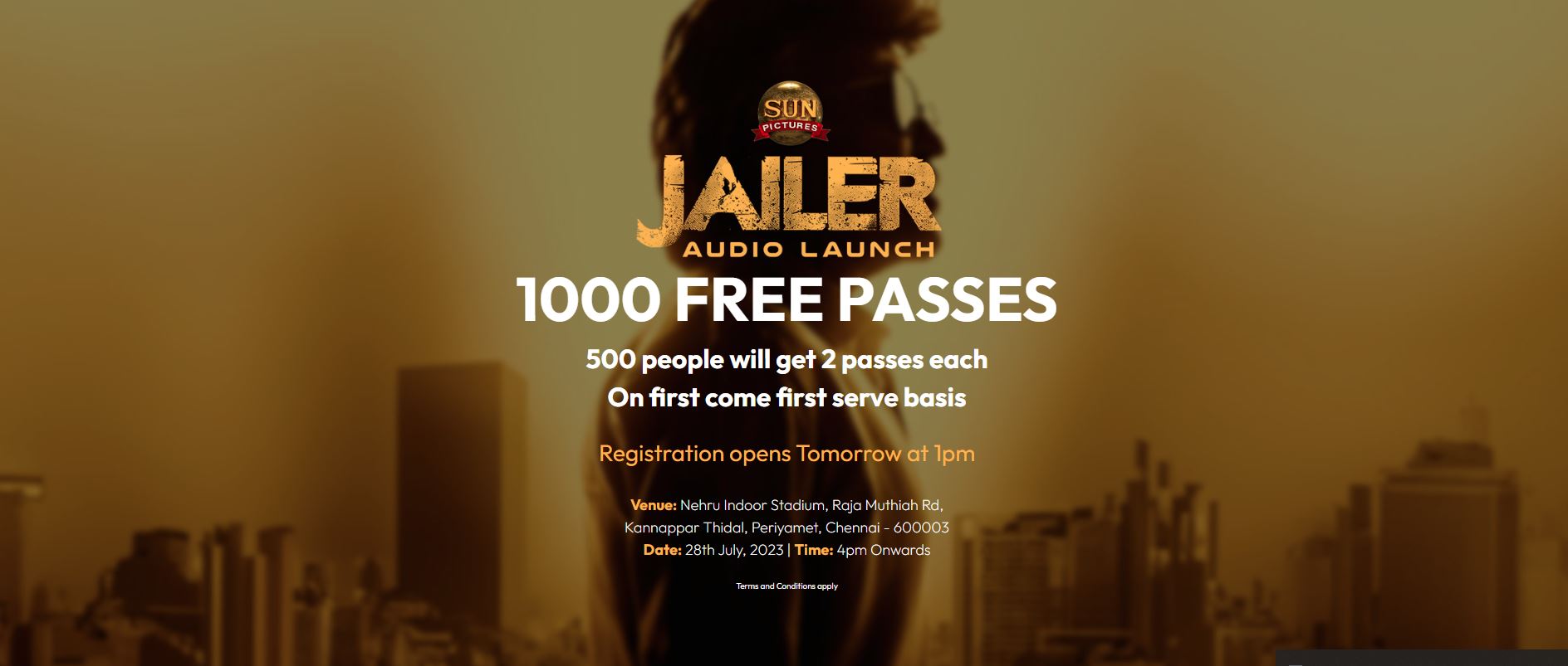 Superstar Rajinikanth's highly anticipated film Jailer has been creating a buzz right from the beginning. As the film's August release approaches, the makers are all set to delight Thalaiva fans with a grand music launch event in Chennai.