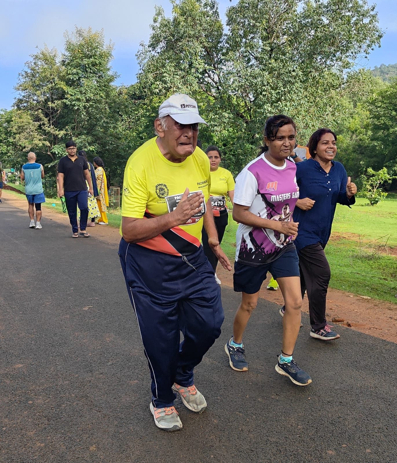 monsoon marathon in Pachmarhi