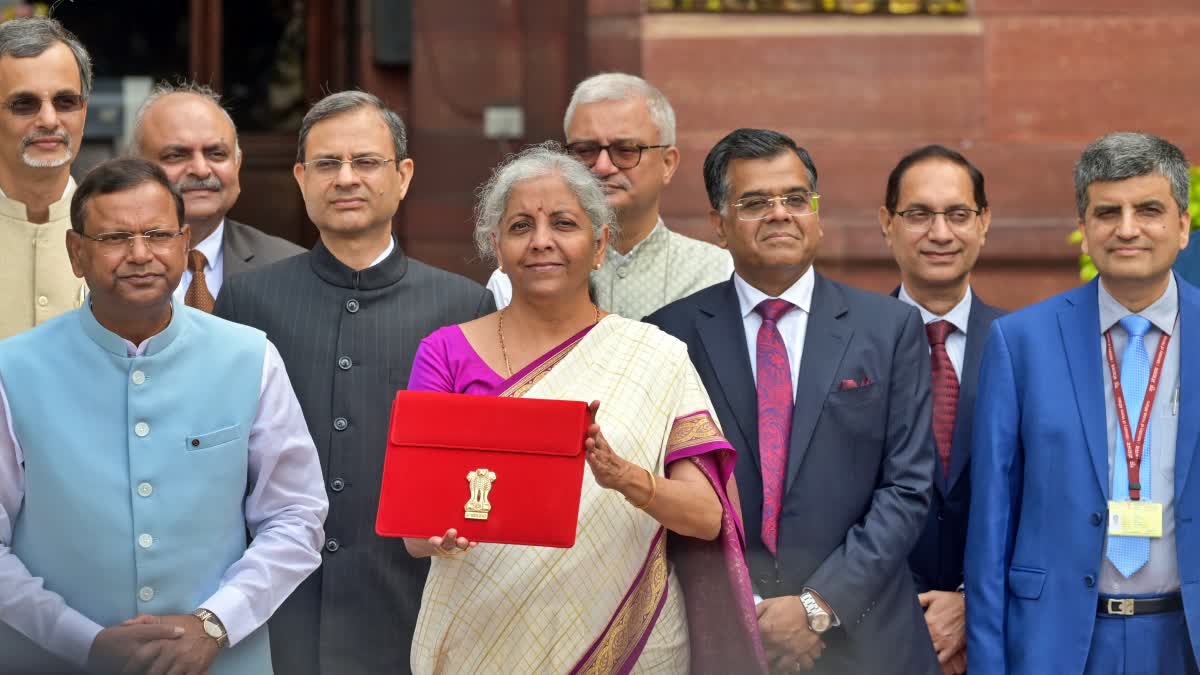 NIRMALA SITHARAMAN BUDGET  UNION BUDGET 2024  NIRMALA SITHARAMAN