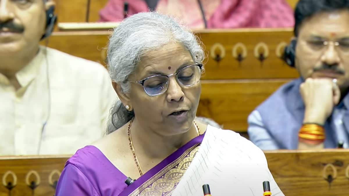 NIRMALA SITHARAMAN  UNION BUDGET 2024  കേന്ദ്ര ബജറ്റ് 2024  ആന്ധ്ര പ്രദേശ് കേന്ദ്ര ബജറ്റ് 2024