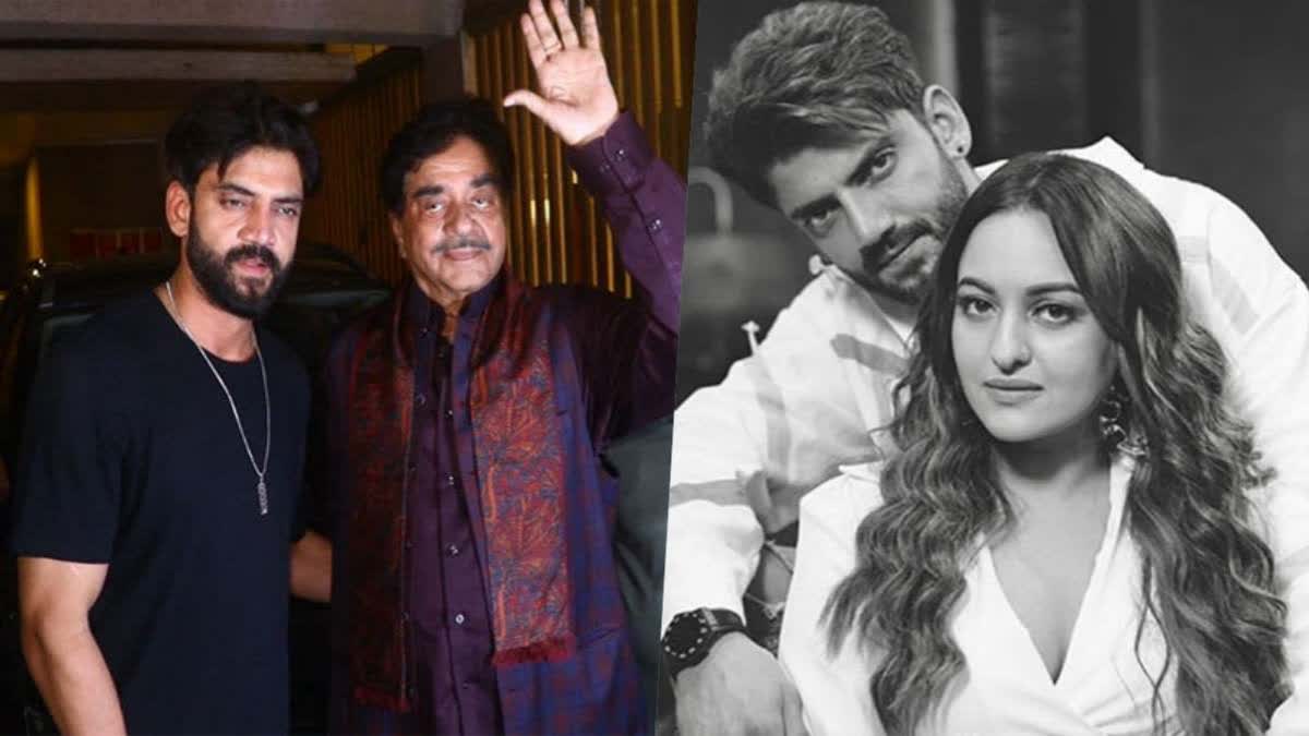 Zaheer Iqbal, Shatrughan Sinha and Sonakshi