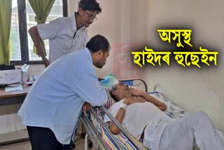 veteran journalist haidar hussain is undergoing treatment in gmch