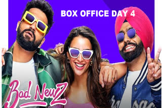 Bad Newz box office collection day 4