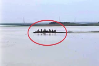 Sangameshwara Temple Submerged due to Heavy Rains