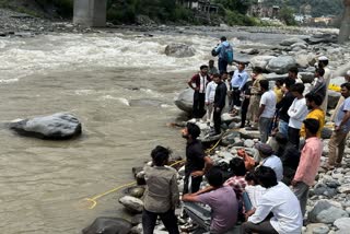 Boy fell in beas river