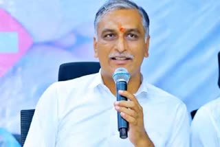 BRS MLA Harish Rao Press Meet Live