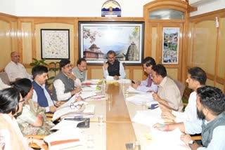 CM in Meeting