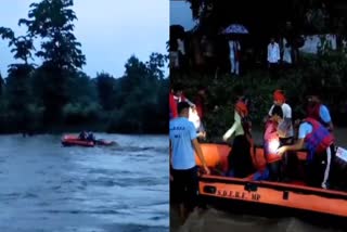 CHHATARPUR DHASAN RIVER FLOOD