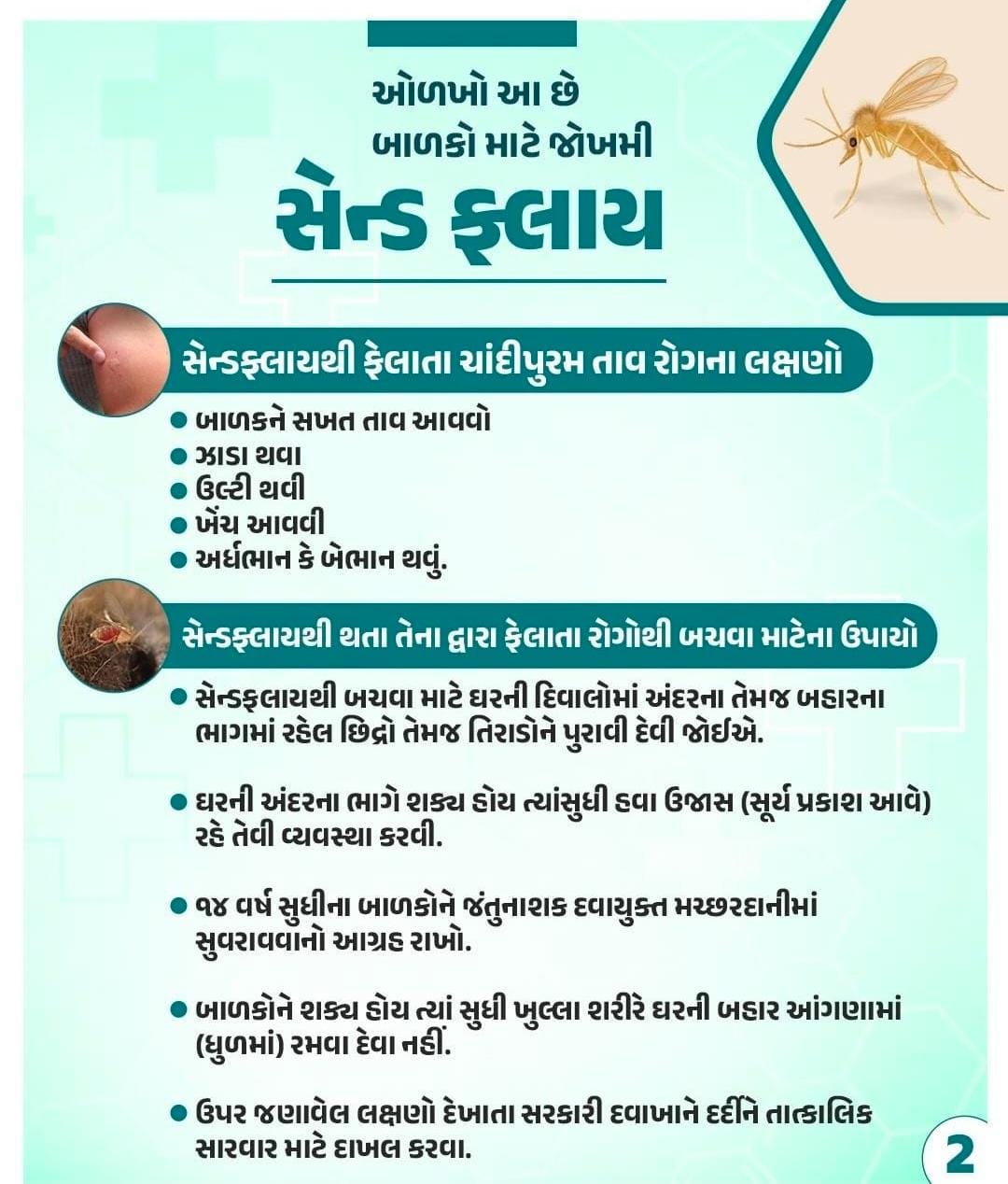 ચાંદીપુરા વાયરસ રોગની માર્ગદર્શિકા