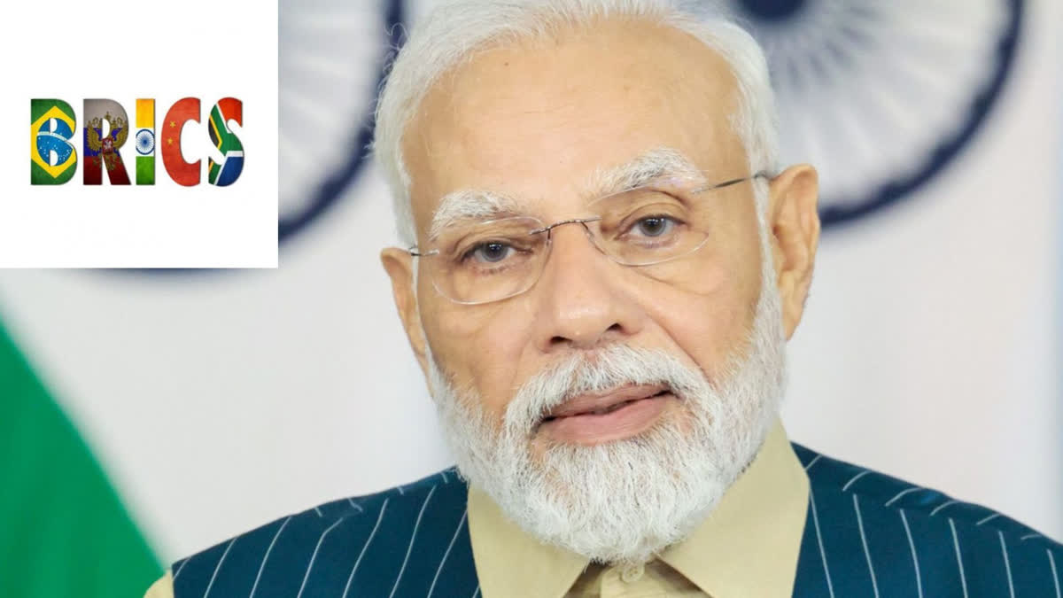 PM Modi at BRICS Leaders' Retreat in South Africa