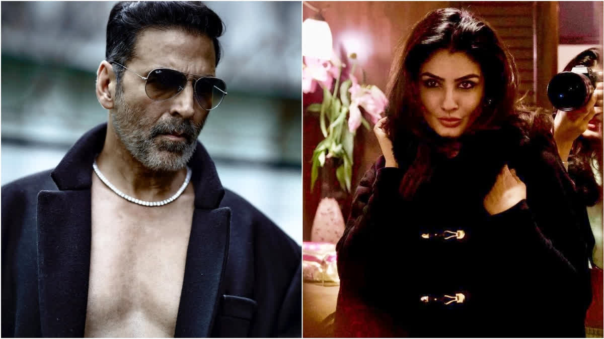 Akshay and Raveena