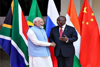 PM Modi holds bilateral meeting with South Africa's President Cyril Ramaphosa
