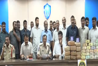 anti narcotics bureau officials arrested the ganja gang