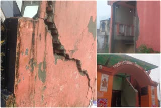 Nageshwar temple wall collapsed