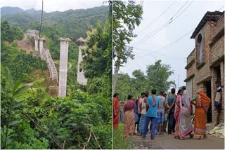 Mizoram Bridge Collapsed