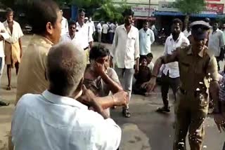 Tension at Kakinada Collectorate