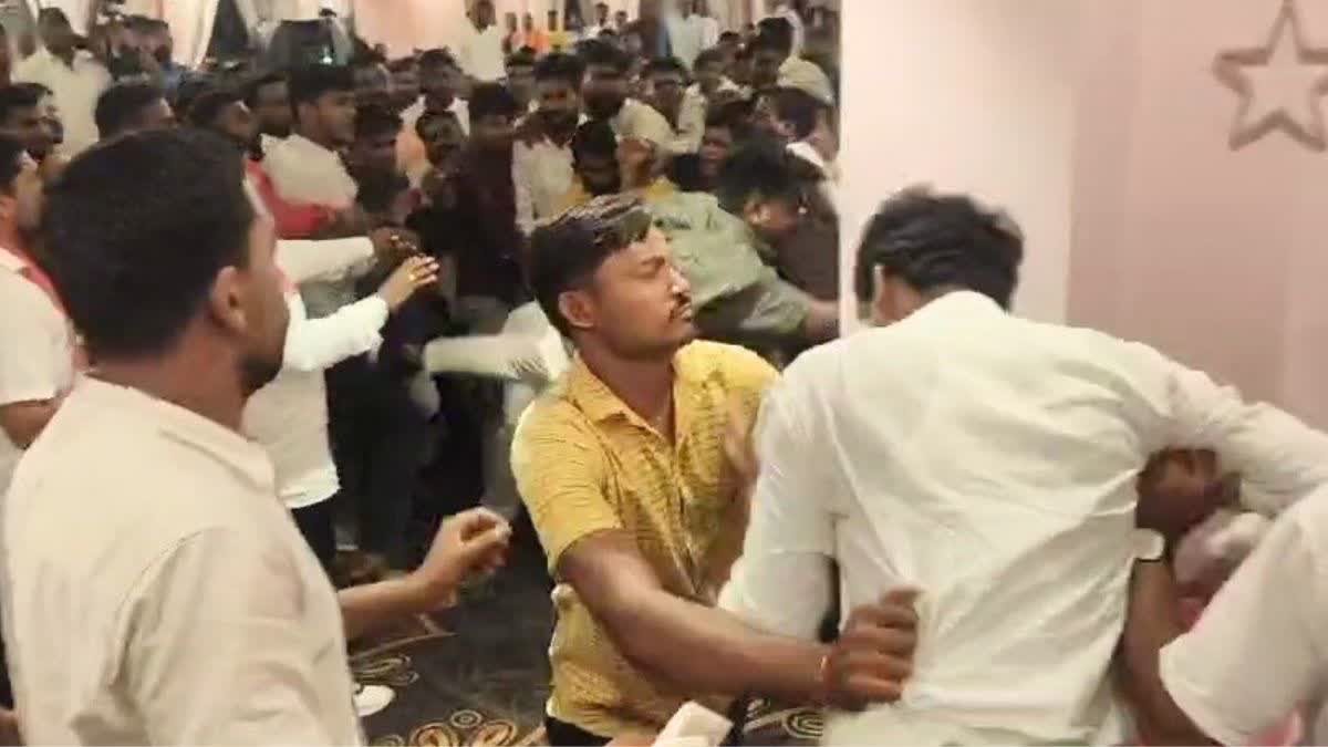 MNS Activist Dispute In Chandrapur