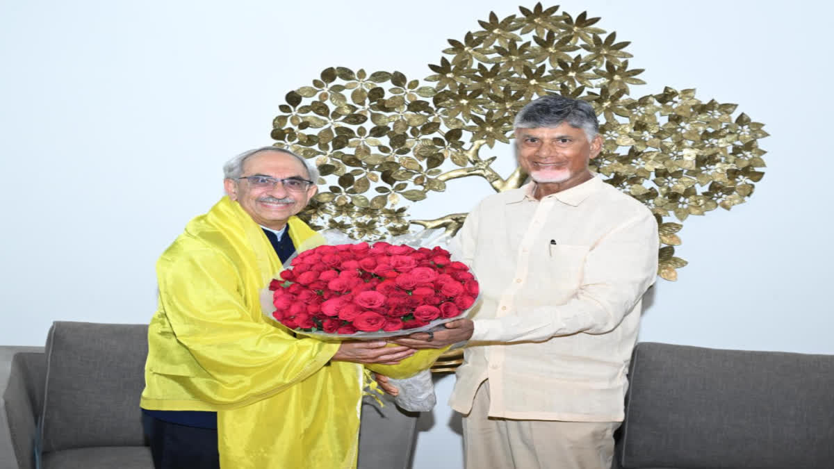 Nadir Godrej Met CM Chandrababu