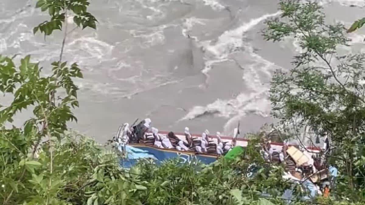 27 Killed As Indian-Registered Passenger Bus Plunges Into River In Nepal