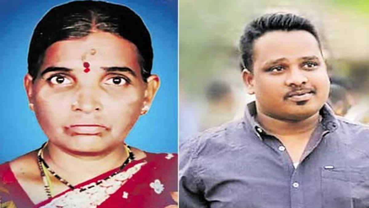 In a harrowing incident in Jeedimetla, Hyderabad, a man has been arrested for the brutal murder of his adoptive mother.