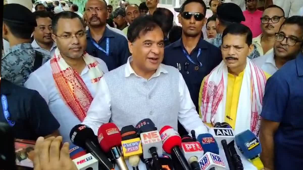 Himanta Biswa Sarma in Barak Valley