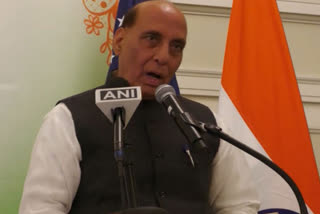 Rajnath Singh in US