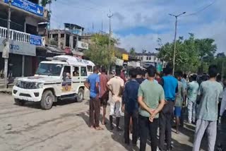 Locals protest after gangrape of a class 10 student in Assam's Nagaon on Friday August 23, 2024