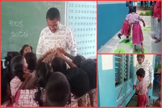 Teacher Teaching Innovative Way in Hanamkonda