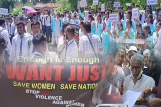 Protest over Dhing minor girl rape case