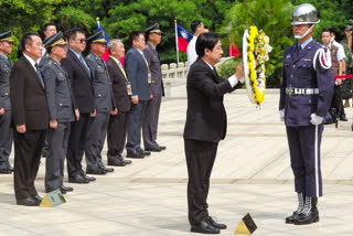 Taiwan Leader Urges Unity On Chinese Attack Anniversary